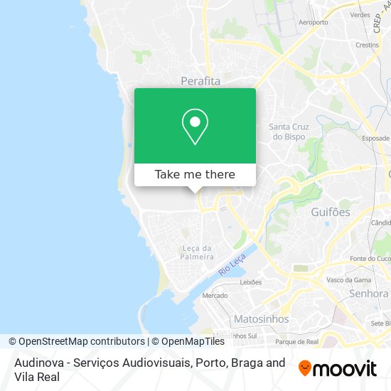 Audinova - Serviços Audiovisuais map