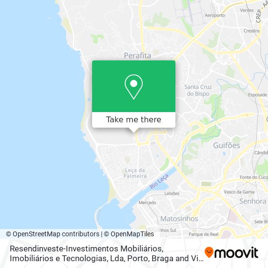 Resendinveste-Investimentos Mobiliários, Imobiliários e Tecnologias, Lda mapa