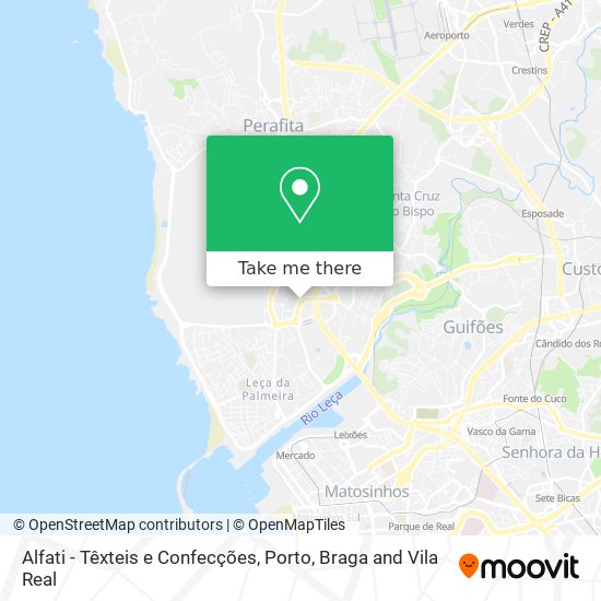 Alfati - Têxteis e Confecções mapa