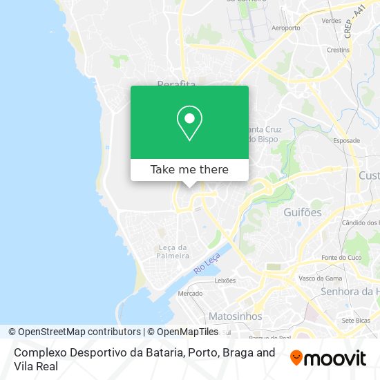 Complexo Desportivo da Bataria map