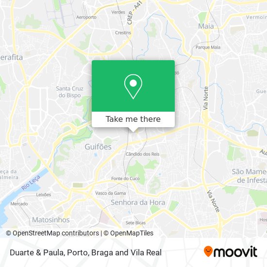 Duarte & Paula map