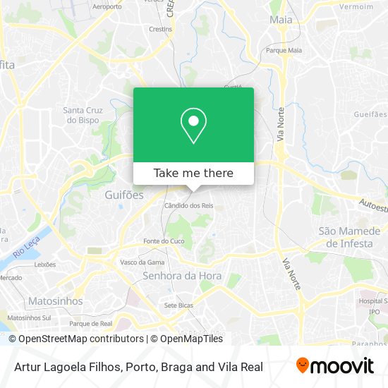 Artur Lagoela Filhos mapa