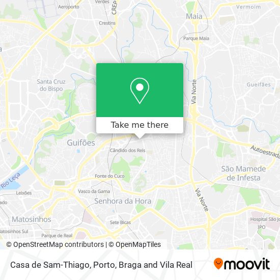 Casa de Sam-Thiago map