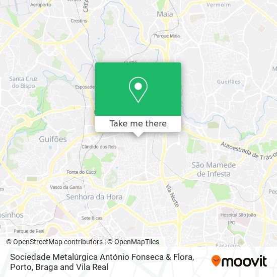 Sociedade Metalúrgica António Fonseca & Flora map