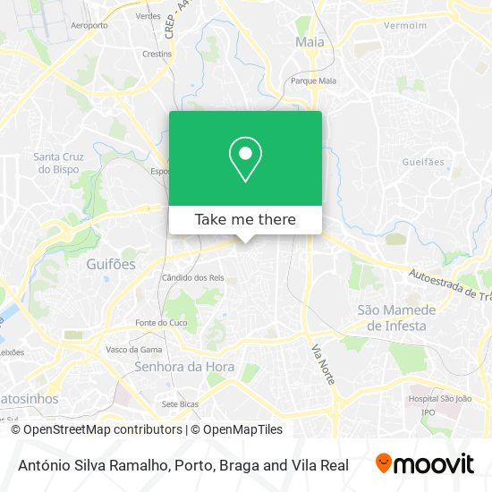 António Silva Ramalho mapa