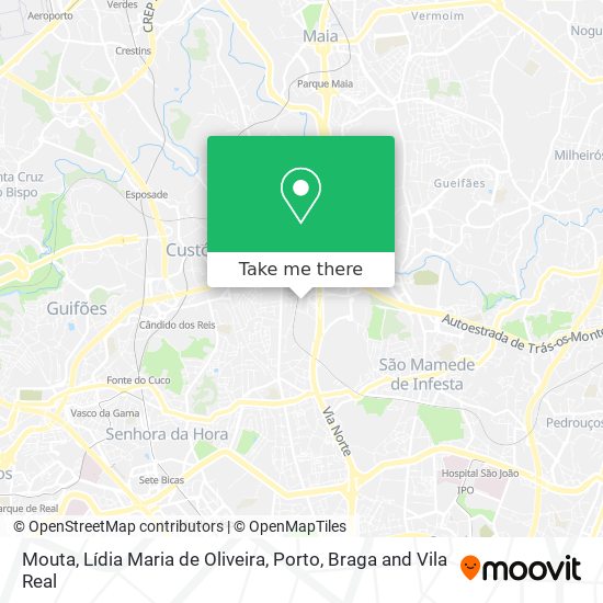 Mouta, Lídia Maria de Oliveira map