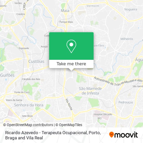 Ricardo Azevedo - Terapeuta Ocupacional mapa