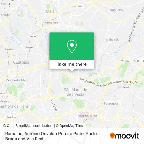 Ramalho, António Osvaldo Pereira Pinto map