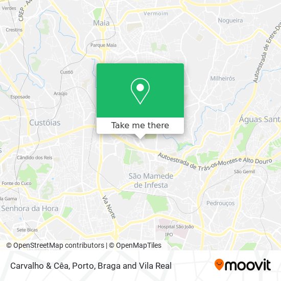 Carvalho & Cêa map