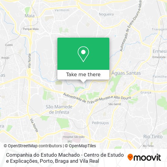 Companhia do Estudo Machado - Centro de Estudo e Explicações map