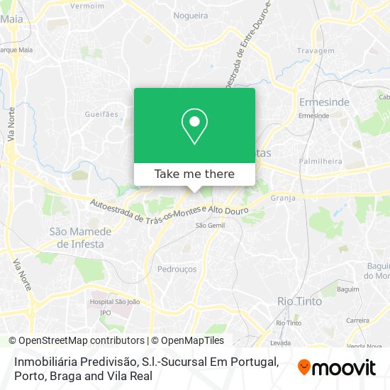 Inmobiliária Predivisão, S.l.-Sucursal Em Portugal map