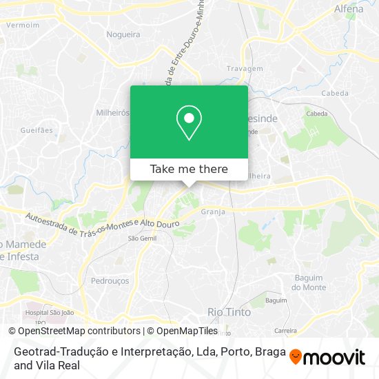 Geotrad-Tradução e Interpretação, Lda map