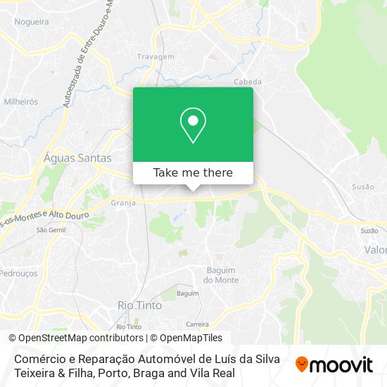 Comércio e Reparação Automóvel de Luís da Silva Teixeira & Filha map