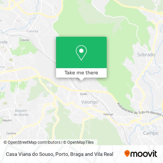 Casa Viana do Souso map