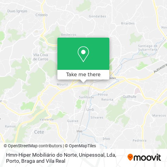 Hmn-Hiper Mobiliário do Norte, Unipessoal, Lda map