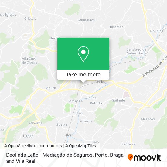 Deolinda Leão - Mediação de Seguros map