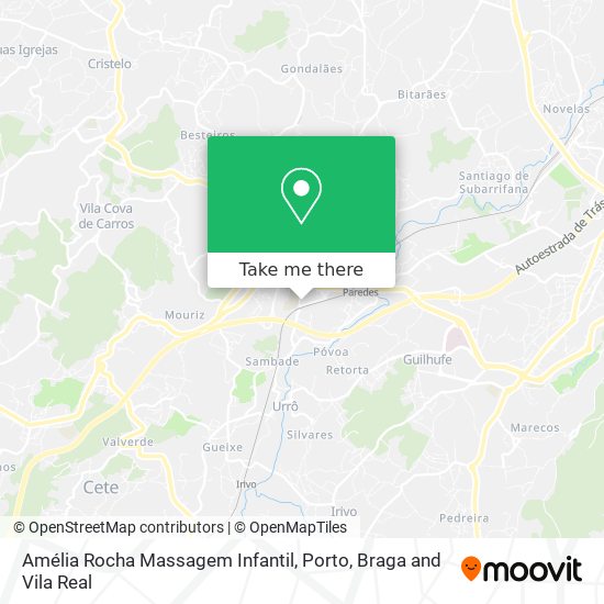 Amélia Rocha Massagem Infantil mapa