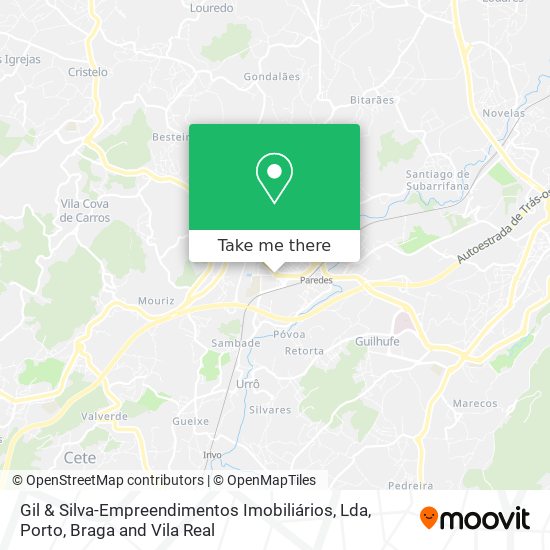 Gil & Silva-Empreendimentos Imobiliários, Lda map