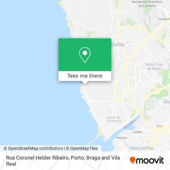 Rua Coronel Helder Ribeiro mapa