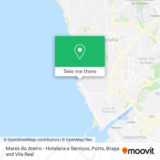 Mares do Aterro - Hotelaria e Serviços mapa