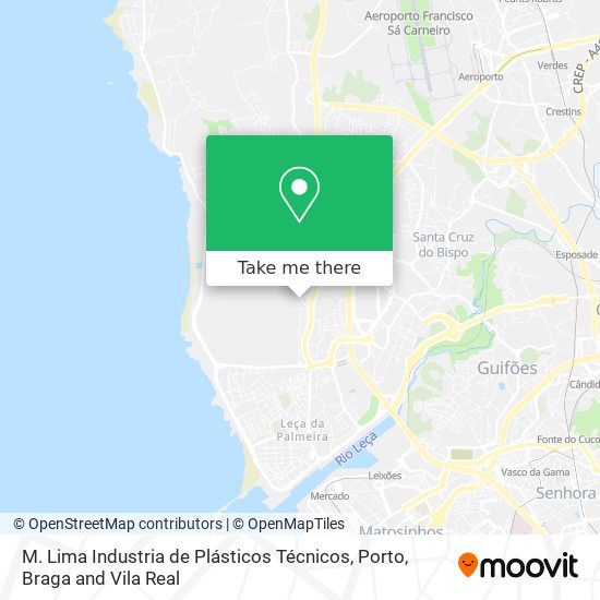 M. Lima Industria de Plásticos Técnicos map