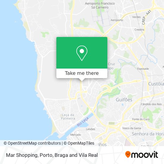 Mar Shopping mapa