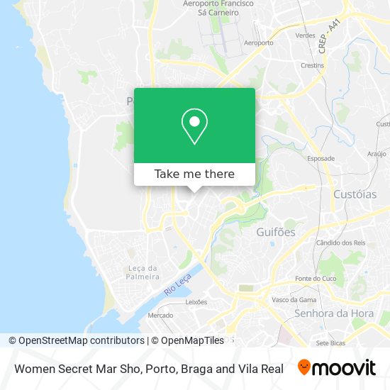 Women Secret Mar Sho mapa