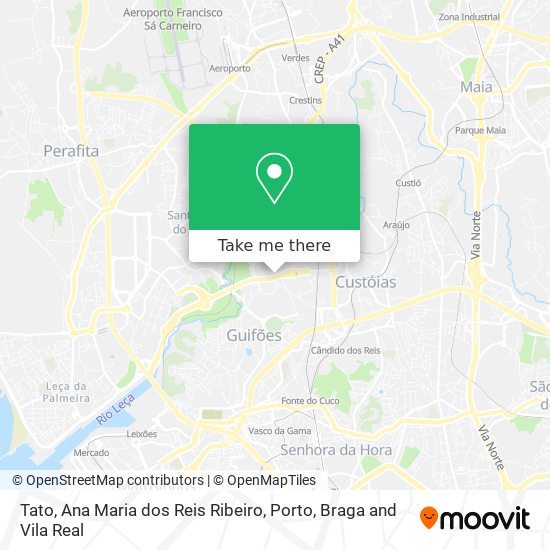 Tato, Ana Maria dos Reis Ribeiro map