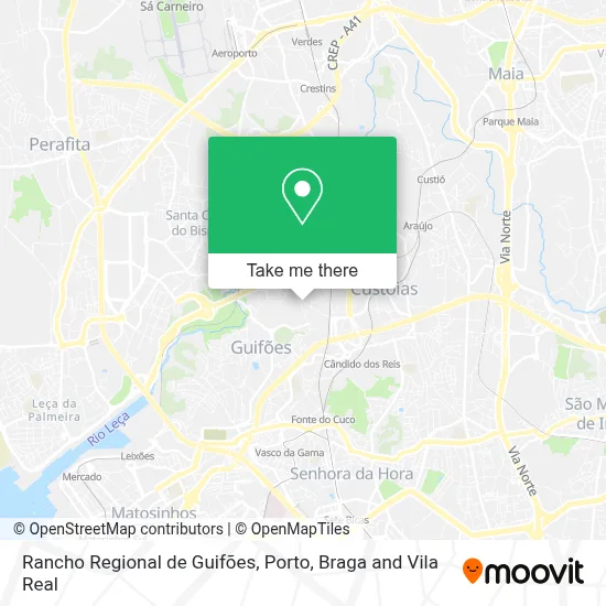 Rancho Regional de Guifões map