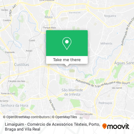 Limaiguim - Comércio de Acessórios Têxteis map