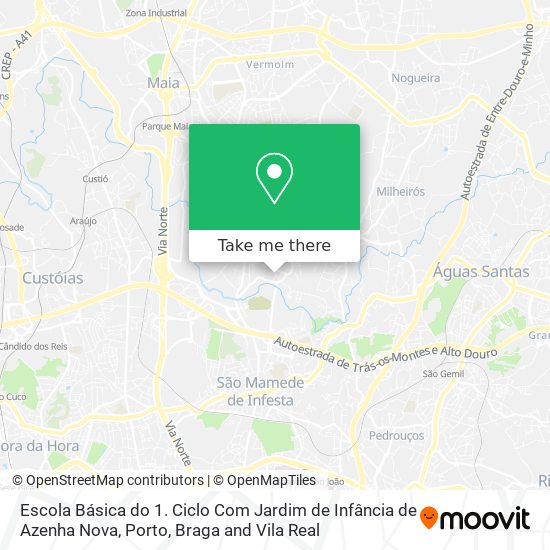 Escola Básica do 1. Ciclo Com Jardim de Infância de Azenha Nova map