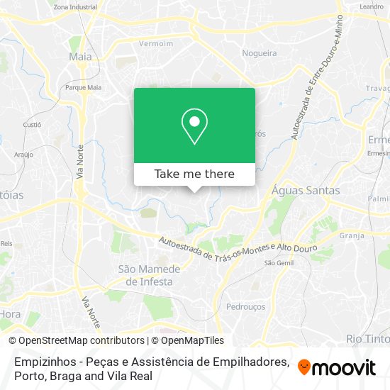 Empizinhos - Peças e Assistência de Empilhadores map