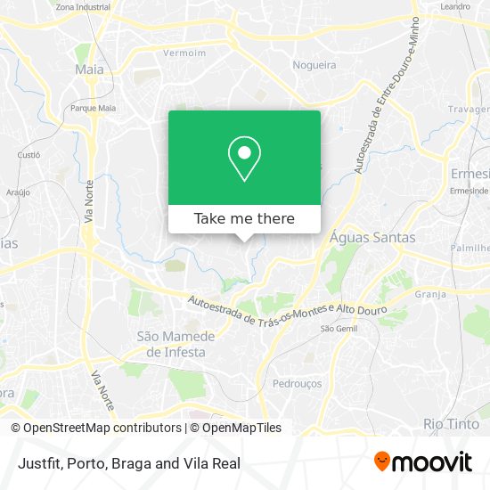 Justfit map