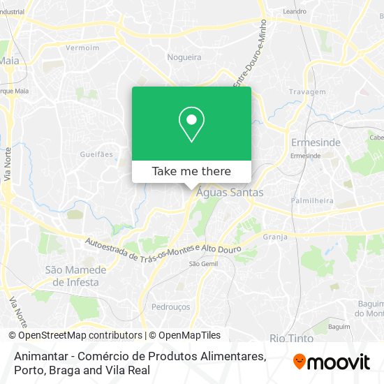 Animantar - Comércio de Produtos Alimentares map