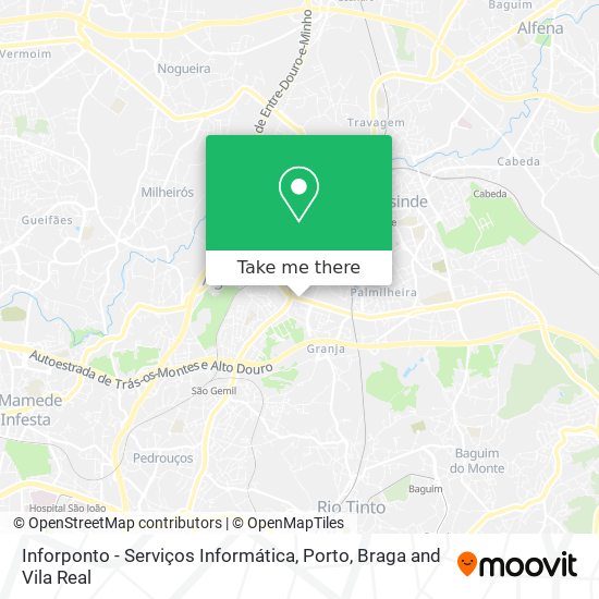 Inforponto - Serviços Informática mapa