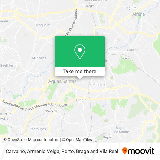 Carvalho, Arménio Veiga map