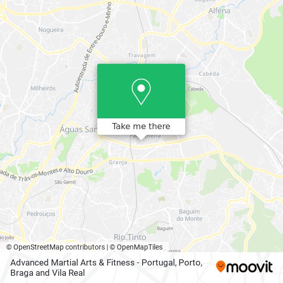 Advanced Martial Arts & Fitness - Portugal map