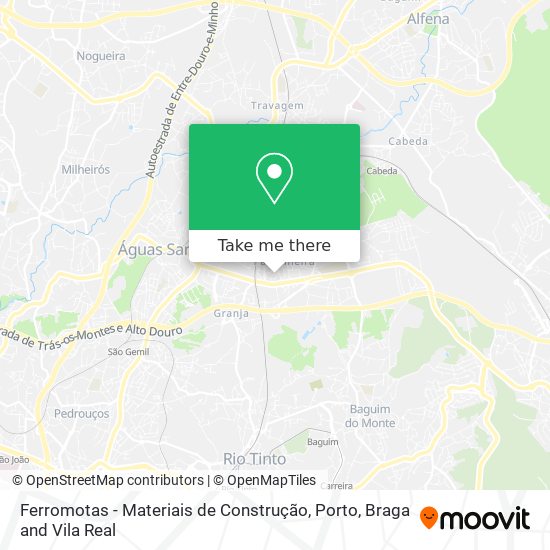 Ferromotas - Materiais de Construção map