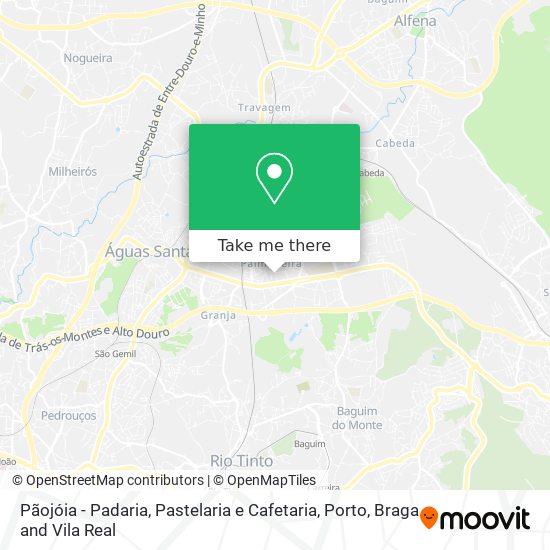 Pãojóia - Padaria, Pastelaria e Cafetaria map