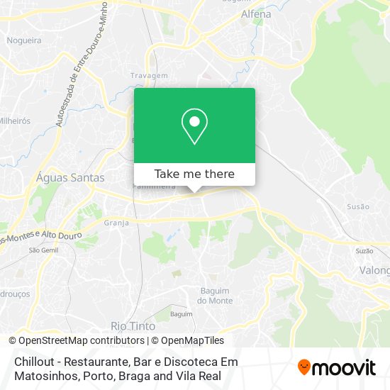 Chillout - Restaurante, Bar e Discoteca Em Matosinhos map