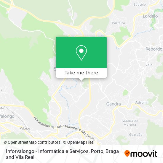 Inforvalongo - Informática e Serviços map