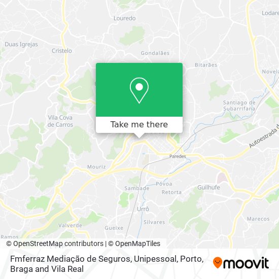 Fmferraz Mediação de Seguros, Unipessoal map