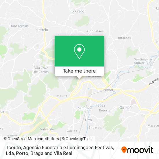 Tcouto, Agência Funerária e Iluminações Festivas, Lda map