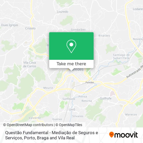 Questão Fundamental - Mediação de Seguros e Serviços mapa