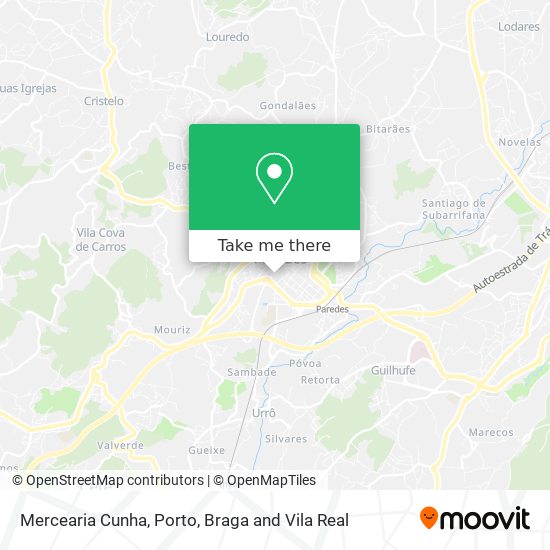 Mercearia Cunha map