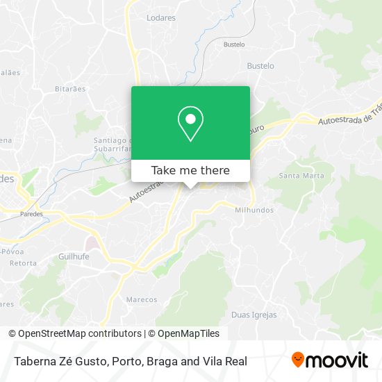 Taberna Zé Gusto map