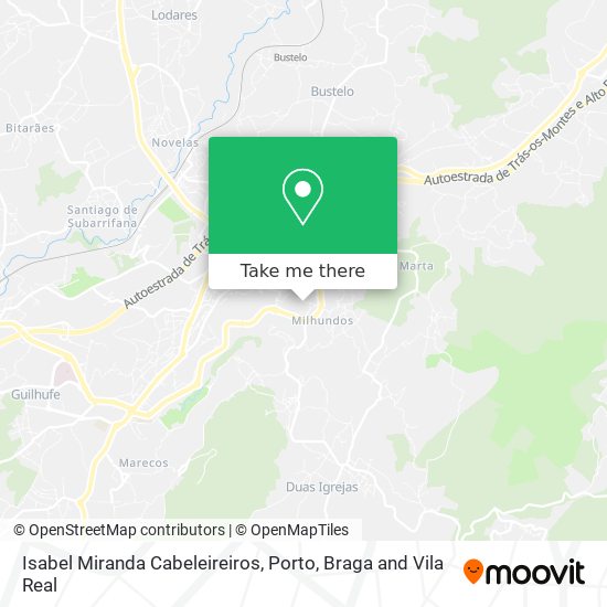 Isabel Miranda Cabeleireiros mapa