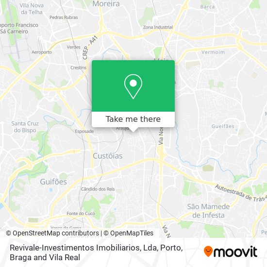 Revivale-Investimentos Imobiliarios, Lda map