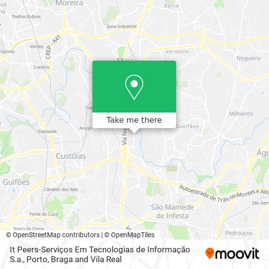 It Peers-Serviços Em Tecnologias de Informação S.a. map