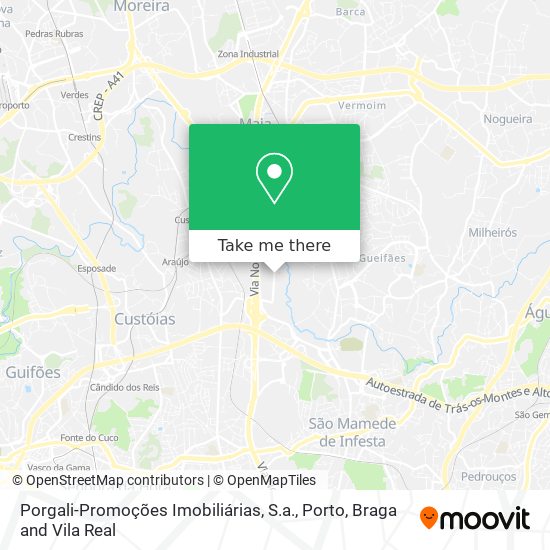 Porgali-Promoções Imobiliárias, S.a. map